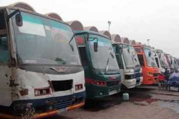 বরিশালে বাস ধর্মঘট প্রত্যাহার